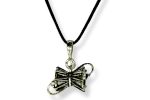 SJ SHUBHAM JEWELLERS™ 925 Pure Sterling Silver Oxidised Damru Charm Pendant For Men,Women,Children,Boys and Girls (DAMRU)