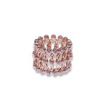 SJ SHUBHAM JEWELLERS™ 925 Sterling Silver Folding Retractable Ring Bracelet Kada for Girls and Women