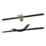 Shubham Jewellers Rehti 925 New Oxidised Black Thread Dual Bird Silver Nazarbattu/Nazaiya Anklet/Bracelet for Girls, Women and Children with Silver Ghunghroo