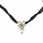 JewelYaari 925 New Oxidised Silver Black Thread Footstep, Owl, Dog Nazarbattu/Nazaiya Anklet/Bracelet for Girls, Women with Silver Ghunghroo