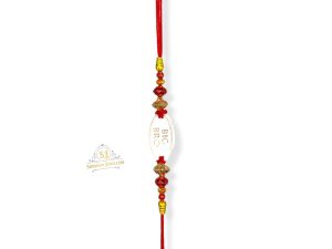 SJ Shubham Jewellers 925 Sterling Silver Big Bro Rakhi for Brother | Charm Bracelet with Roli Chawal | Raksha Bandhan Gift for Men & Boys