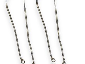JewelYaari™ 925 Silver Vintage charm anklets handmade chain anklet Payal crafted from sterling silver for Womens and Girls (Style 3)
